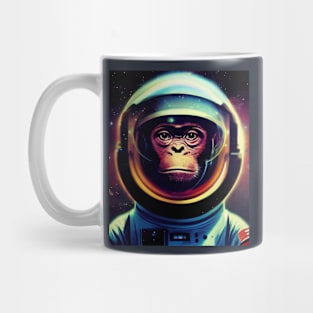 Monkey In Astronaut Suit Mug